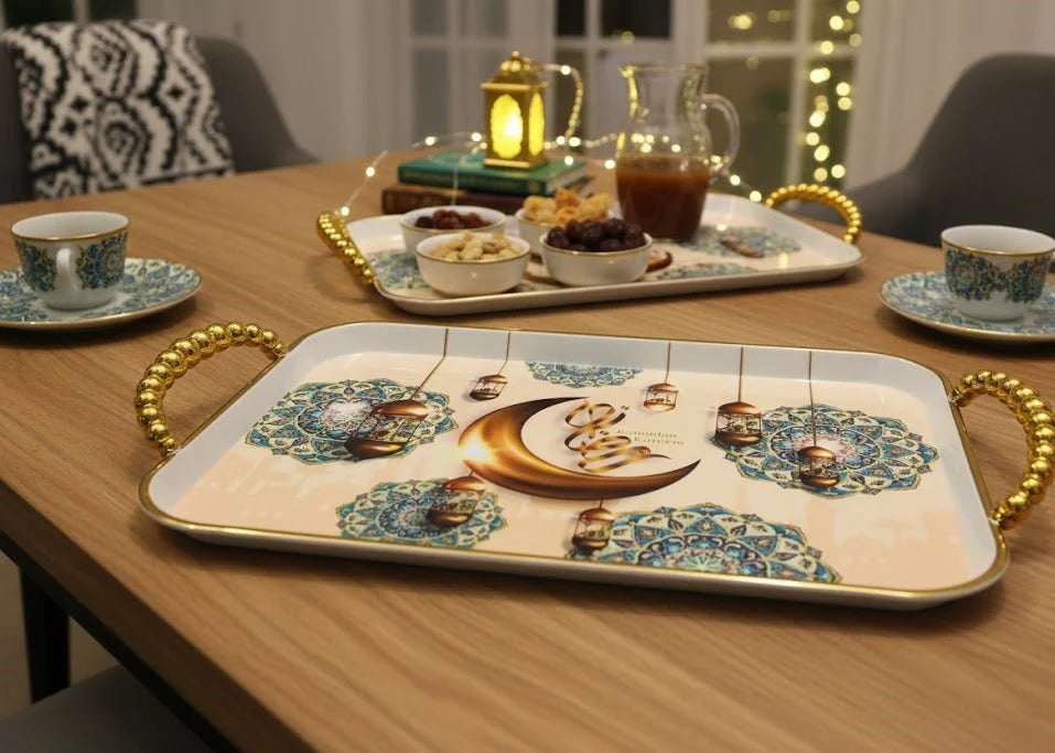Ramadan Special | Ramadan Kareem Premium Decorative Tray