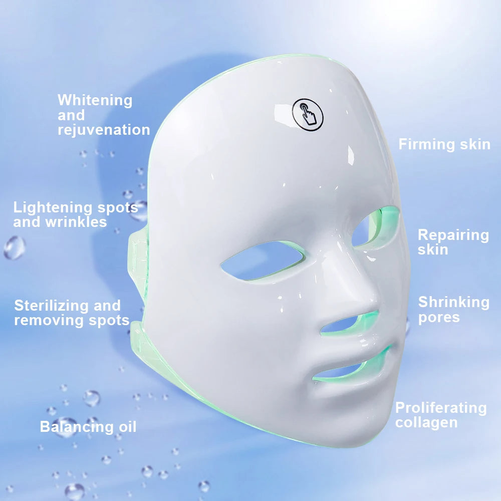 LED FACE GLOWING MASK