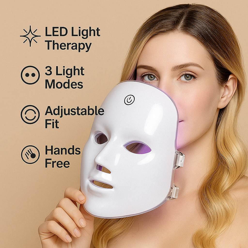 LED FACE GLOWING MASK