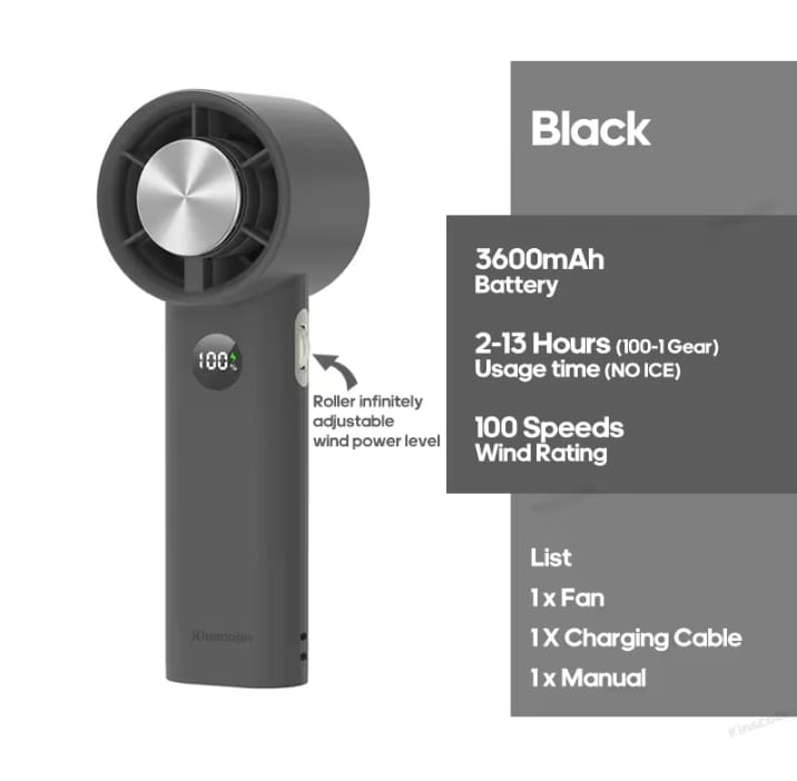 HURRICANE HANDHELD FAN