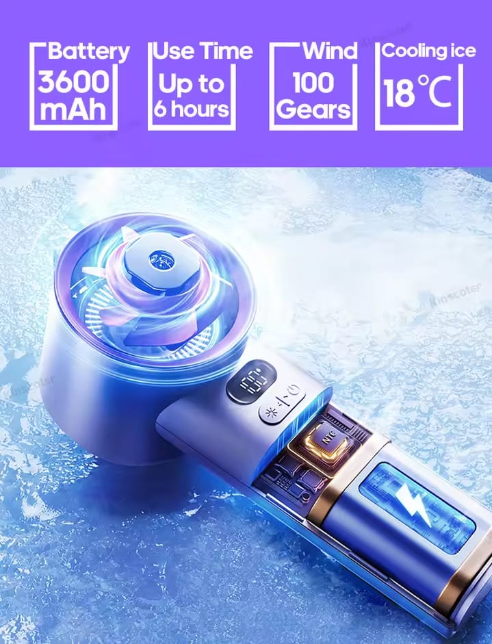 HURRICANE HANDHELD FAN