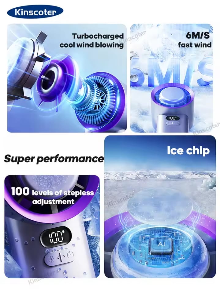 HURRICANE HANDHELD FAN