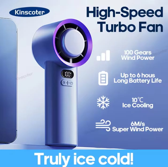 HURRICANE HANDHELD FAN